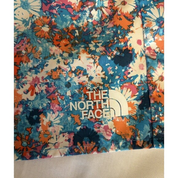 THE NORTH FACE Amphibious Active Romper Girls XL 14/16 Blue Floral Short Stretch - Picture 10 of 16